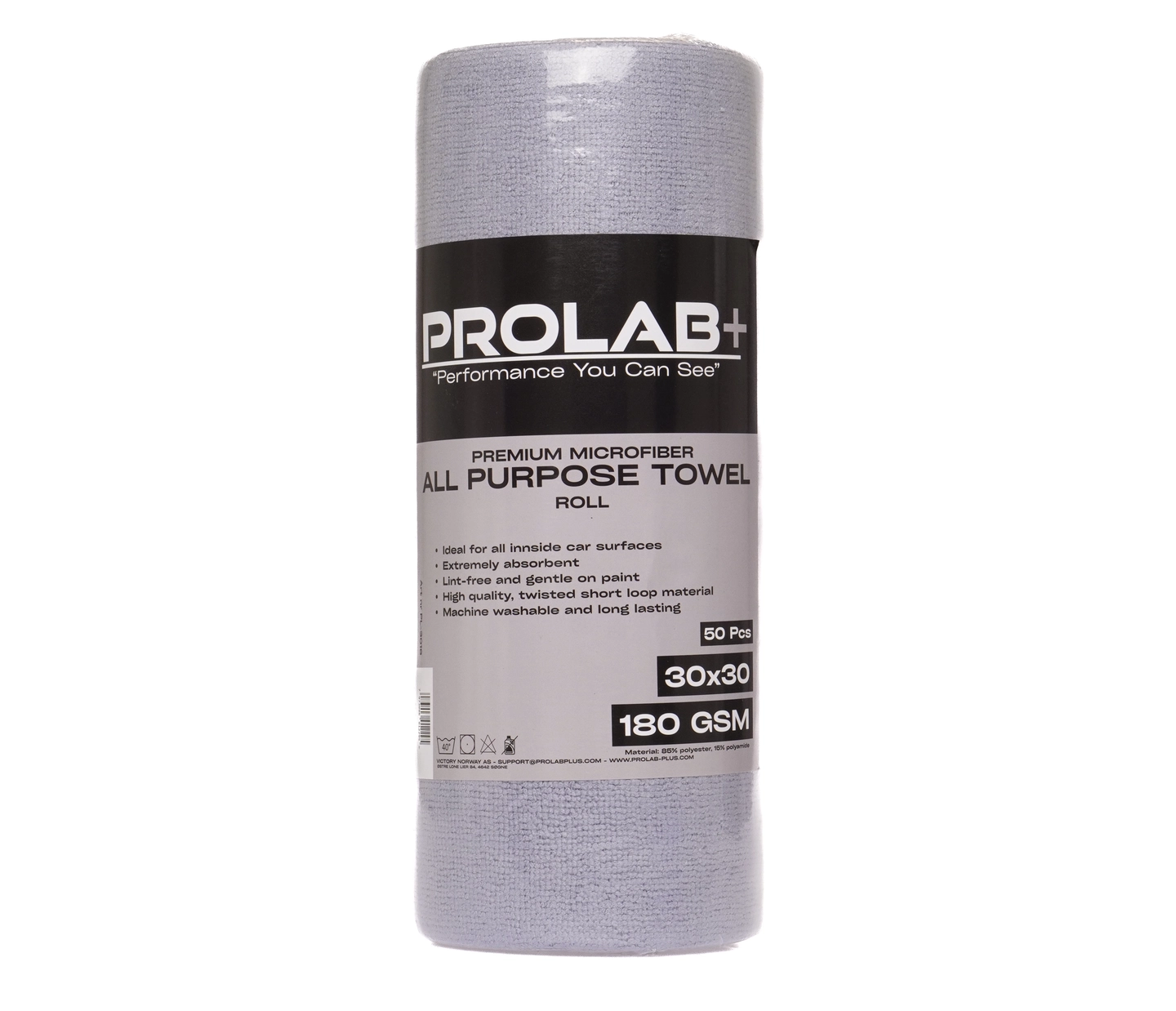 Prolab+ All purpose towel roll Rull med 50 stk 30x30 - Bilde 4