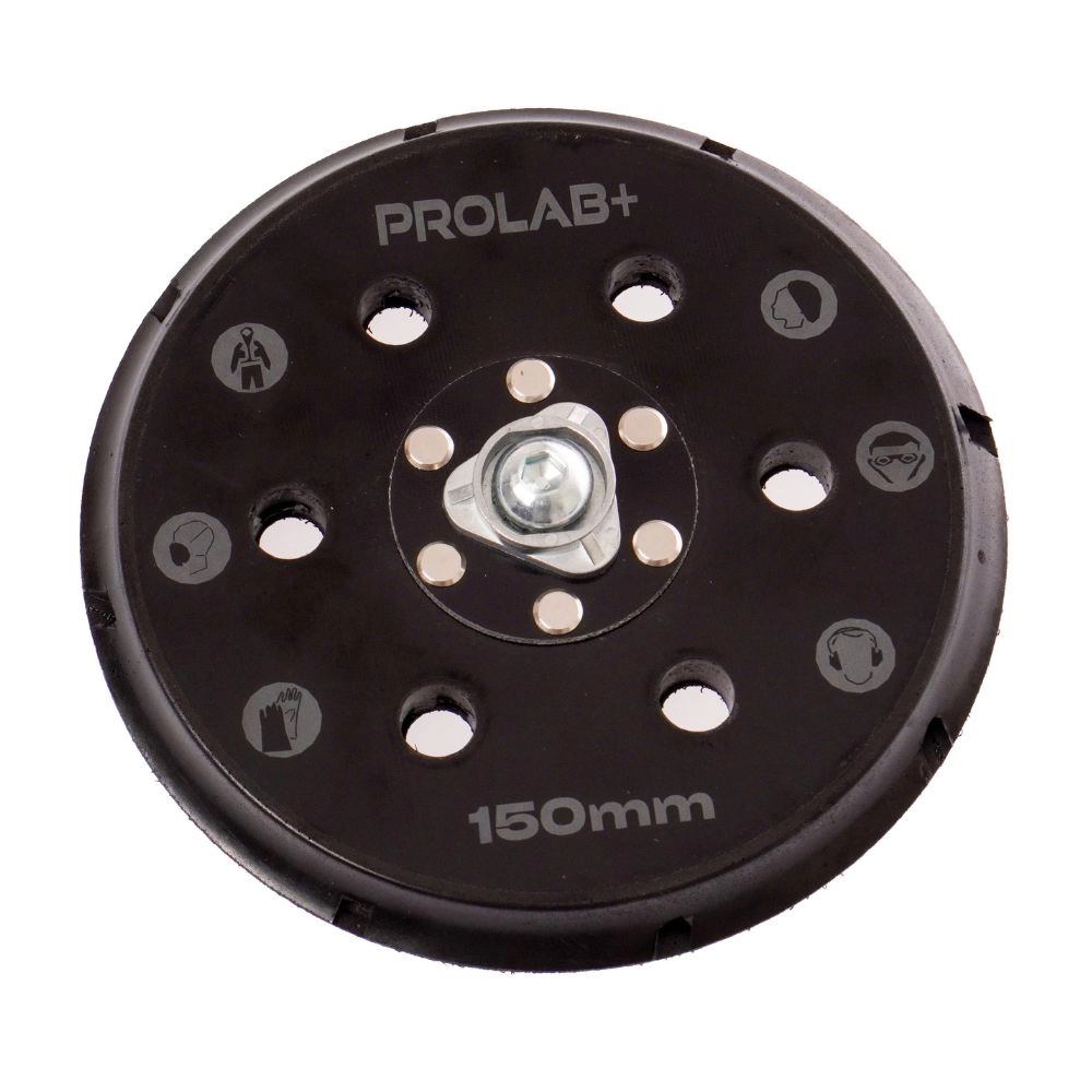 Prolab+ MX bakplate 150mm Reserve bakplate til MX poleringsmaskin